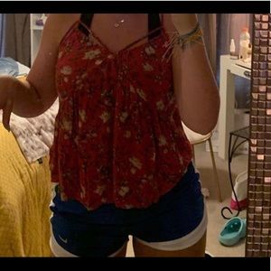 American Eagle Outfitters Tops - red tank American Eagle Outfitters Tops - red tank
